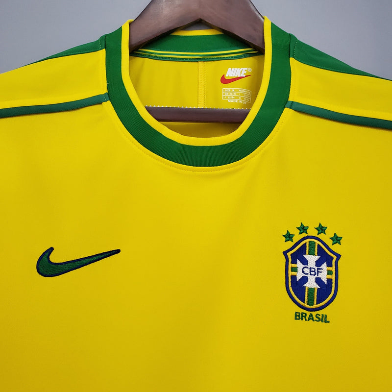 Camisa Seleção Brasileira Reedição 1998